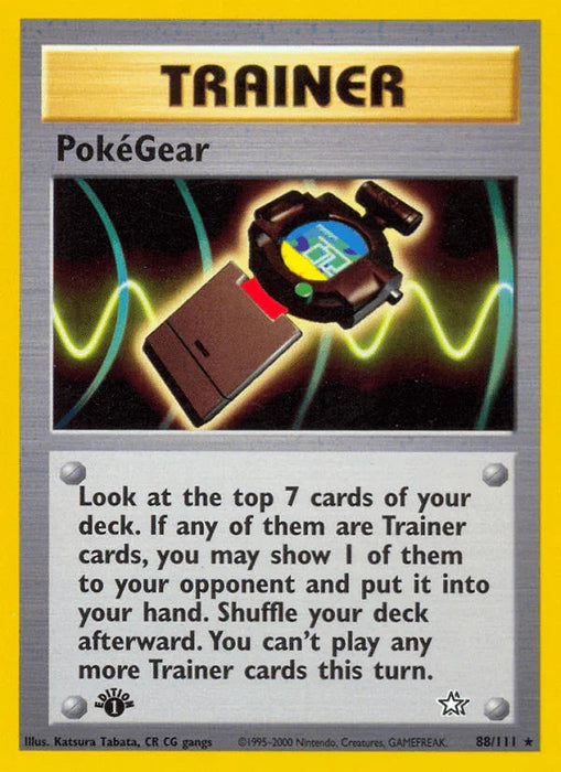 PokeGear (88/111) [Neo Genesis 1st Edition] - for just $0.85! 