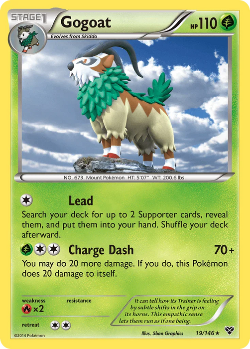 Gogoat (19/146) [XY: Base Set] - for just $0.30! 