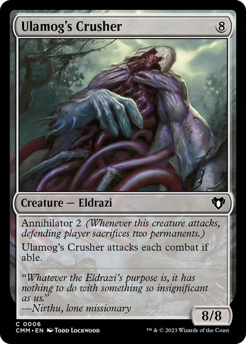 Ulamog's Crusher (CMM-006) - Commander Masters - for just $0.05! 