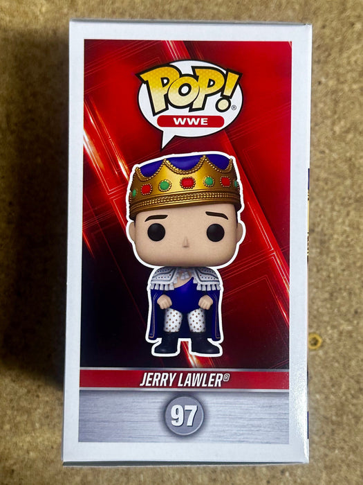 Jerry “The King” Lawler Signed WWE Wrestling Funko Pop! #97 With JSA COA - for just $90! 