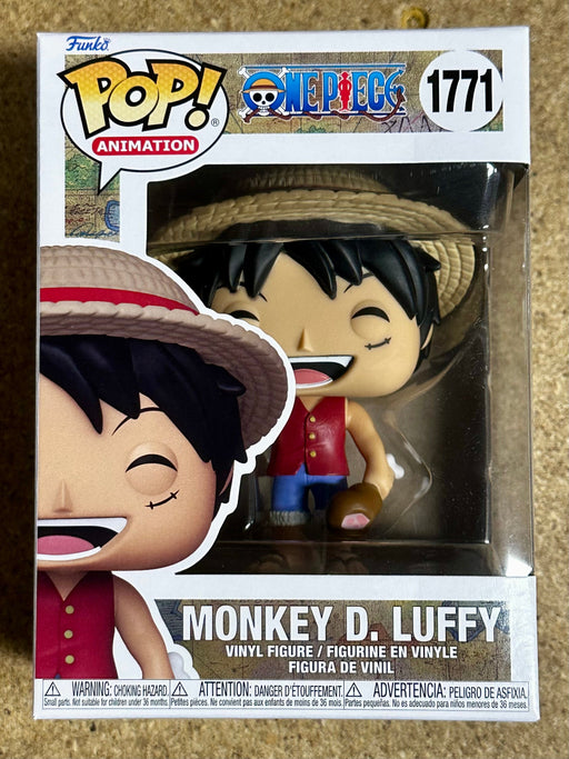 Funko Pop! Animation Monkey D. Luffy With Meat #1771 One Piece 2024 Straw Hat - for just $13! 
