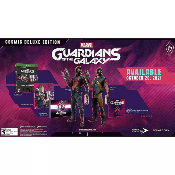 Marvel’s Guardians of the Galaxy [Cosmic Deluxe Edition] – Xbox Series X (XSX) - for just $25.99! 