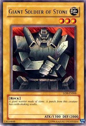 Giant Soldier of Stone [LOB-EN068] Rare - for just $0.30! 