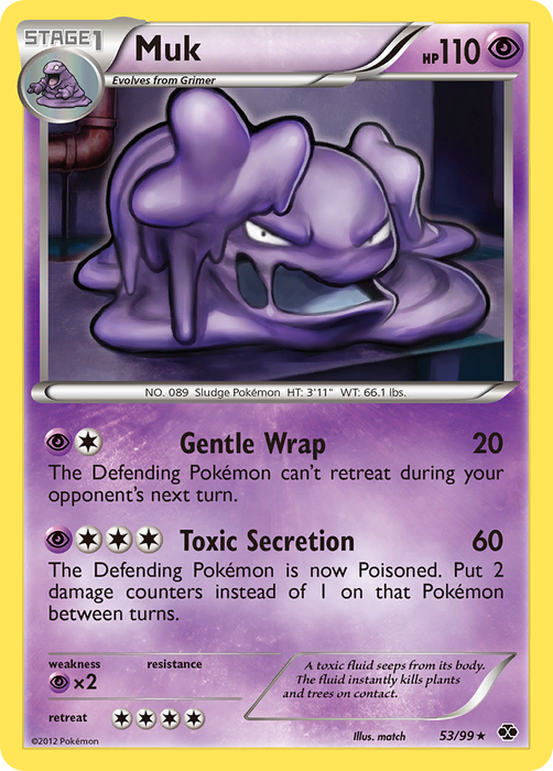 Muk (53/99) [Black & White: Next Destinies] - Just $0.35! Shop now at Retro Gaming of Denver