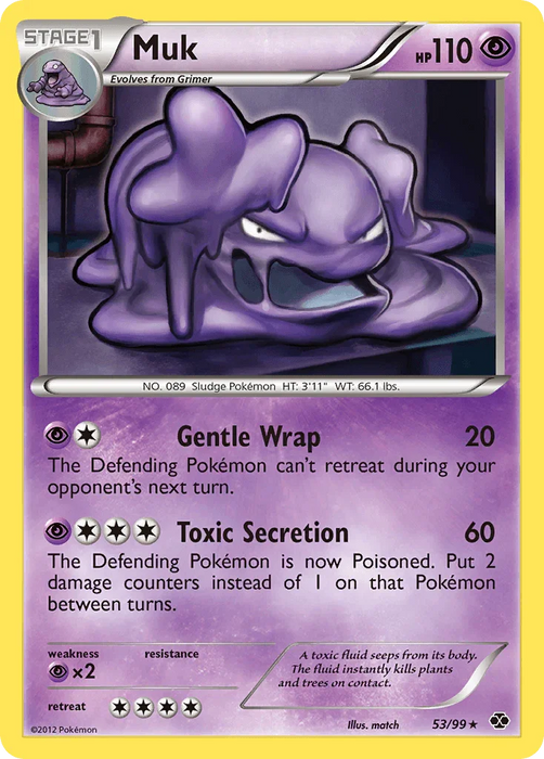Muk (53/99) [Black & White: Next Destinies] - for just $0.35! 