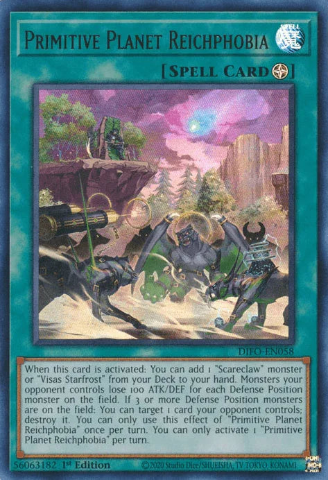 Primitive Planet Reichphobia [DIFO-EN058] Ultra Rare - for just $0.10! 