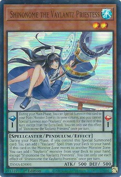 Shinonome the Vaylantz Priestess [TAMA-EN001] Ultra Rare - for just $0.55! 