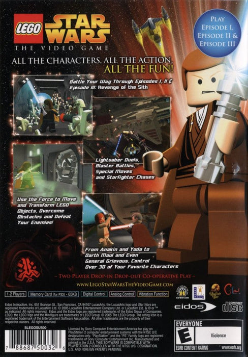 LEGO Star Wars – PlayStation 2 (PS2) - for just $9.99! 