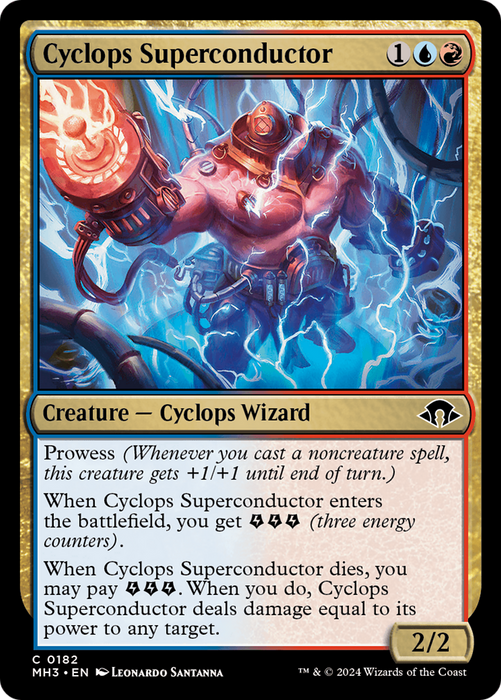 Cyclops Superconductor (MH3-182) - Modern Horizons 3 - for just $0.03! 