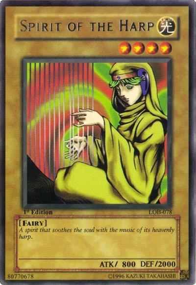 Spirit of the Harp [LOB-078] Rare - for just $0.25! 