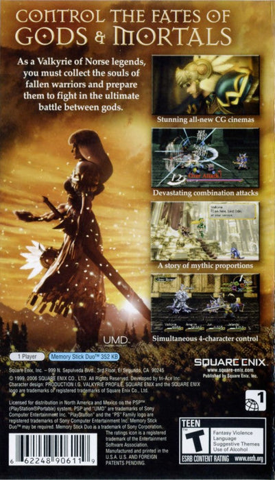 Valkyrie Profile Lenneth – PlayStation Portable (PSP) - for just $24.99! 