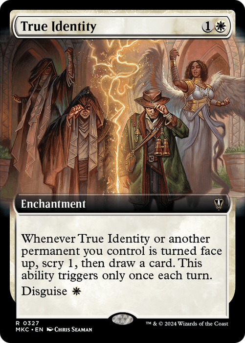 True Identity (MKC-327) - Murders at Karlov Manor Commander: (Extended Art) - for just $0.03! 
