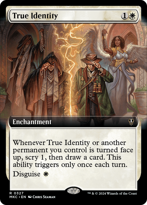 True Identity (MKC-327) - Murders at Karlov Manor Commander: (Extended Art) - for just $0.03! 