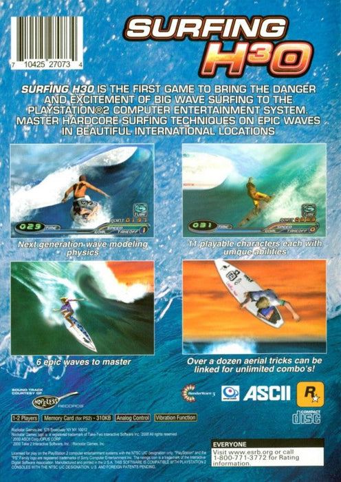 Surfing H30 – PlayStation 2 (PS2) - for just $2.99! 