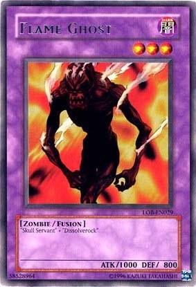 Flame Ghost [LOB-EN029] Rare - for just $0.50! 