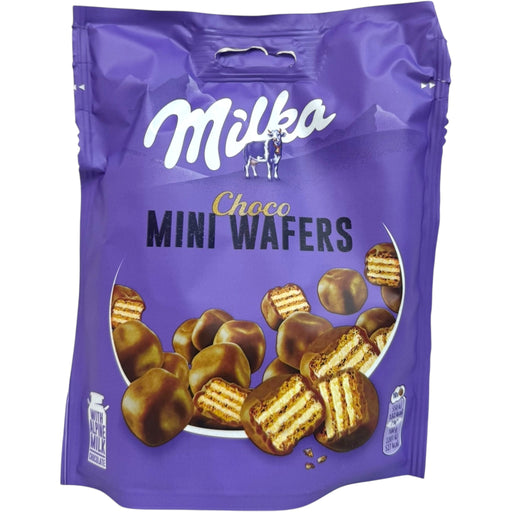 Milka Chocolate Mini Wafer 110g - Deliciously Crisp Chocolate Treats for Snack Lovers - for just $5.99! 