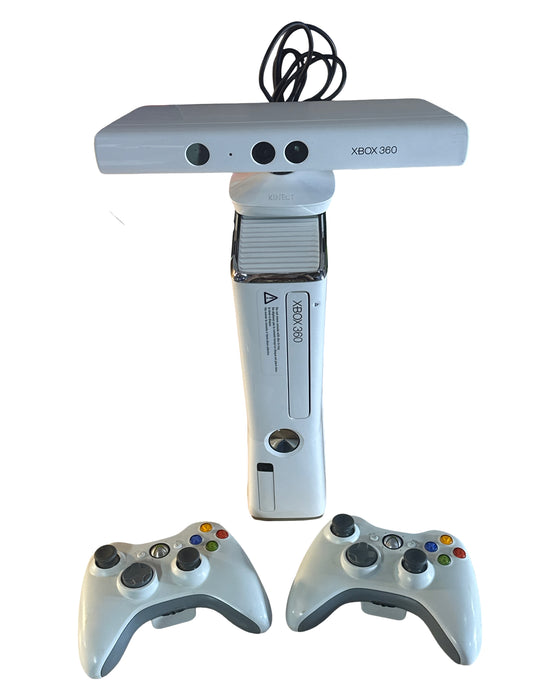 Xbox 360 Slim 4GB White Kinect Bundle - Xbox 360 - for just $304! 