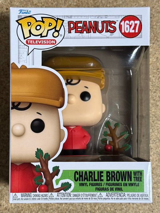 Funko Pop! Television Charlie Brown With Christmas Tree #1627 Peanuts 2024 - for just $13! 