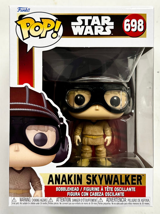 Funko Pop! Star Wars Young Anakin Skywalker Pod Racing #698 The Phantom Menace - for just $12! 