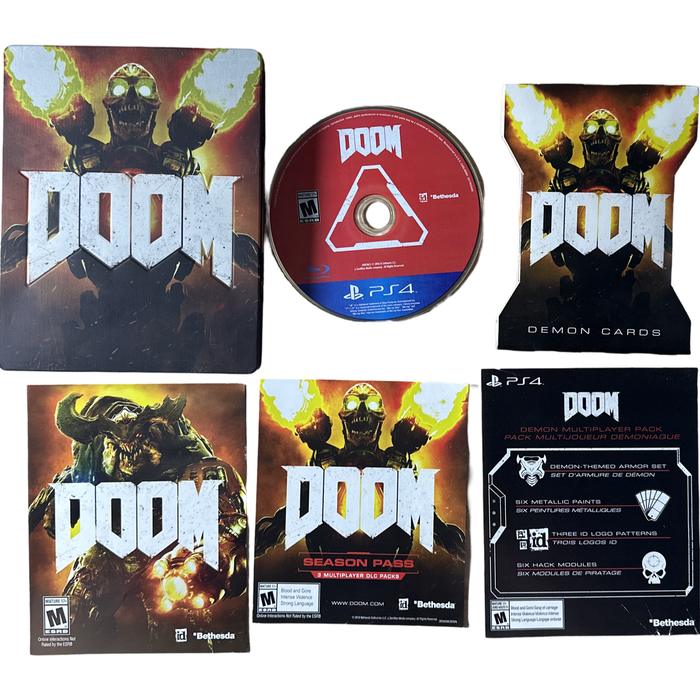 Doom - Steelbook Collector's Edition - PlayStation 4 - Just $29.99! Shop now at Retro Gaming of Denver