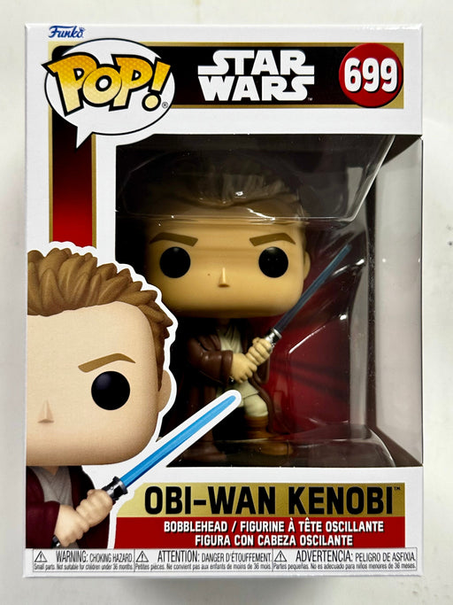 Funko Pop! Star Wars Young Obi-Wan Kenobi W/ Lightsaber #699 The Phantom Menace - for just $13! 