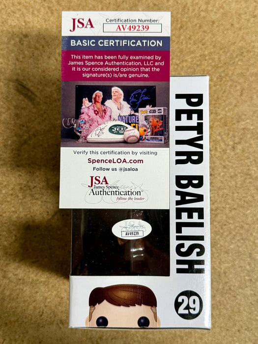 Aidan Gillen Signed Lord Petyr “Littlefinger” Baelish Funko Pop! #29 Game Of Thrones With JSA COA - for just $200! 