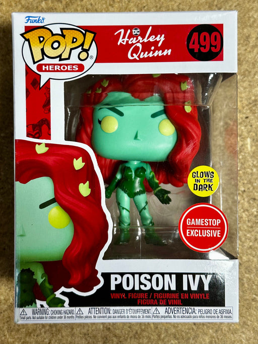 Funko Pop! DC Heroes Glow Poison Ivy #499 Animated Harley Quinn 2023 Exclusive - for just $25! 