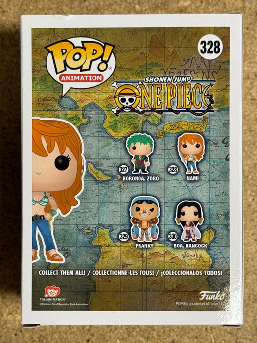 Funko Pop! Animation Nami The Navigator #328 One Piece 2023 Straw Hat Pirates - for just $15! 