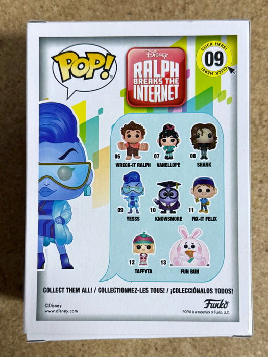 Taraji P. Henson Signed Disney Yesss Wreck It Ralph 2 Breaks The Internet Funko Pop! #09 With JSA COA - for just $135! 