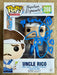 Jon Gries Signed Uncle Rico Napoleon Dynamite Vaulted 2015 Funko Pop! #208 With JSA COA - for just $150! 