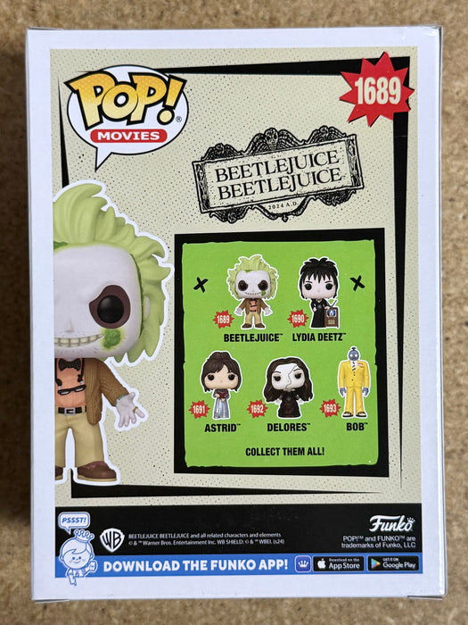 Funko Pop! Movies Beetlejuice #1689 Beetlejuice Beetlejuice 2 2024 - for just $13! 