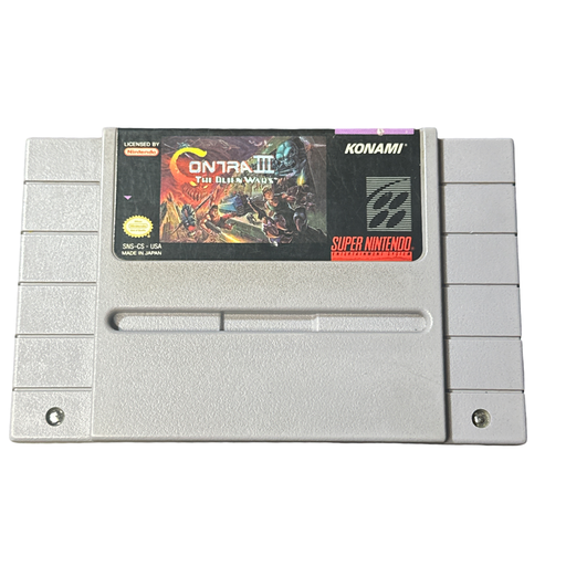 Contra III The Alien Wars - Super Nintendo - for just $49.99! 