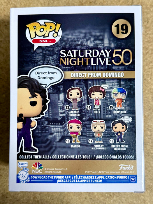 Marcello Hernandez Signed SNL 50 Saturday Night Live Direct From Domingo Funko Pop! #19 With JSA COA - for just $200! 