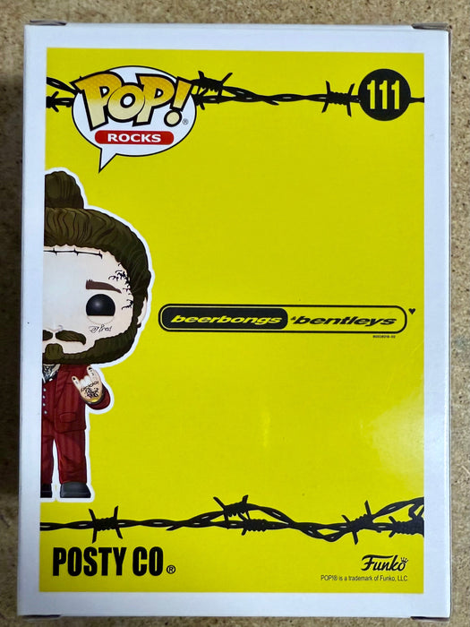 Post Malone Signed Vaulted Beerbongs And Bentleys Funko Pop! #111 With JSA COA - for just $250! 