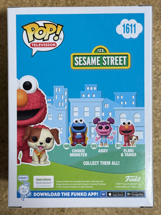 Funko Pop! Television Elmo & Tango The Dog #1611 Sesame Street 2024 - for just $13! 