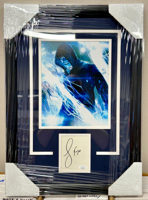 Jamie Foxx Framed & Signed Cut With Amazing Spider-Man 2 Electro 8X10 Photo With JSA COA - for just $175! 