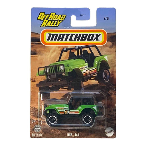 Matchbox Jeep 4x4 - Off Road Rally Series 2/6 - for just $1.99! 