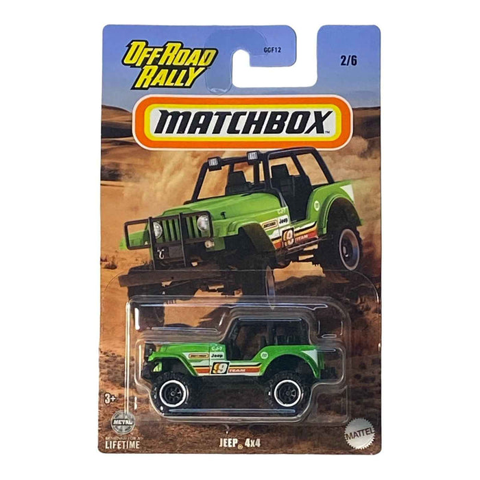 Matchbox Jeep 4x4 - Off Road Rally Series 2/6 - for just $1.99! 
