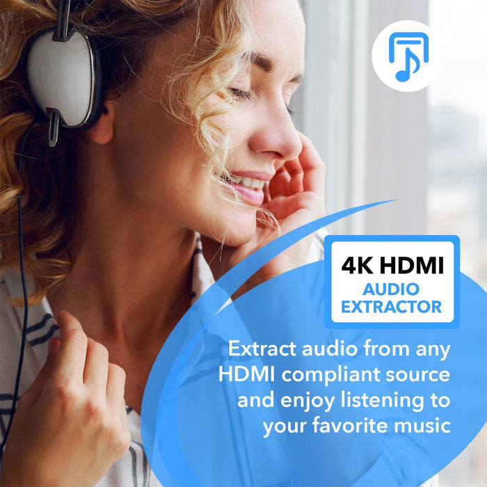 HDMI Audio Extractor Converter - SPDIF + 3.5mm Output (HDA-912) - Just $34! Shop now at Retro Gaming of Denver