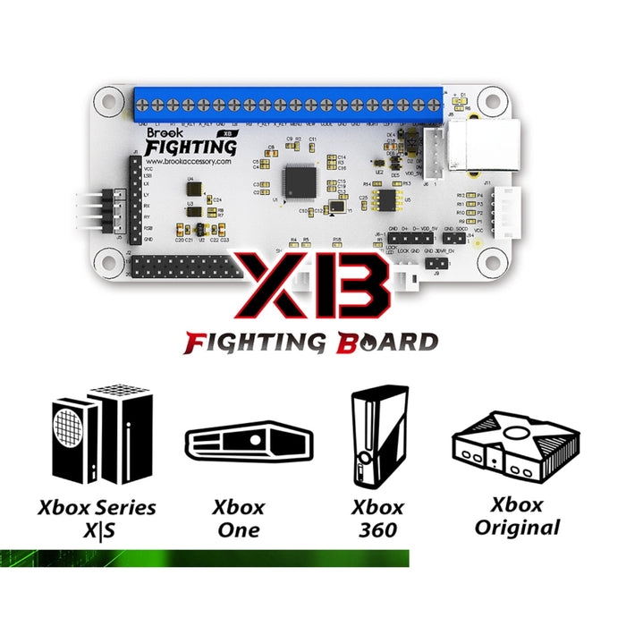 Brook XB Fighting Board  All Xbox Support - Premium Controllers - Just $59.99! Shop now at Retro Gaming of Denver