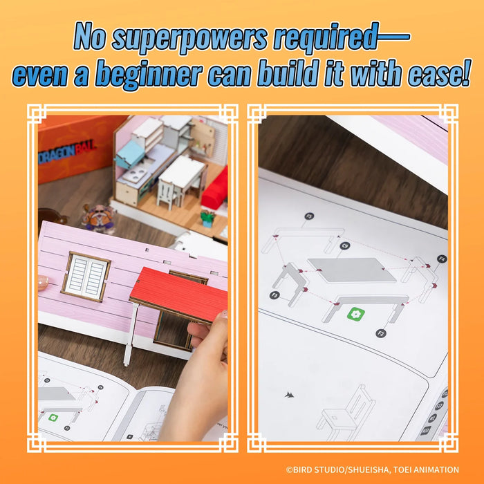 Puremind x Dragon Ball Kame House 3D Puzzle Model Kit - Official Collectible - for just $79.99! 