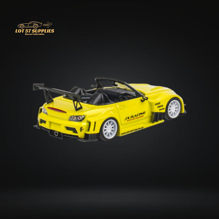 Microturbo Honda S2000 JS Racing Indy Yellow Pearl 1:64 - for just $46.99! 