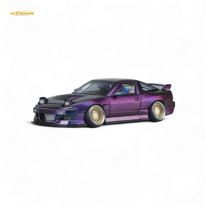 MicroTurbo Nissan 180SX Spirit Rei Purple Chameleon 1:64 - for just $49.99! 