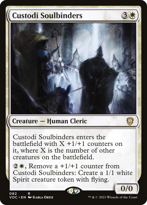 Custodi Soulbinders (VOC-082) - Crimson Vow Commander - for just $0.05! 