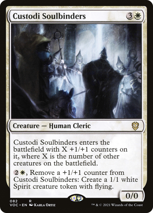 Custodi Soulbinders (VOC-082) - Crimson Vow Commander - for just $0.05! 