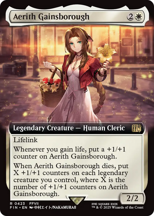 Aerith Gainsborough (Extended Art) (FIN-423) - FINAL FANTASY: (Extended Art) - for just $1.56! 