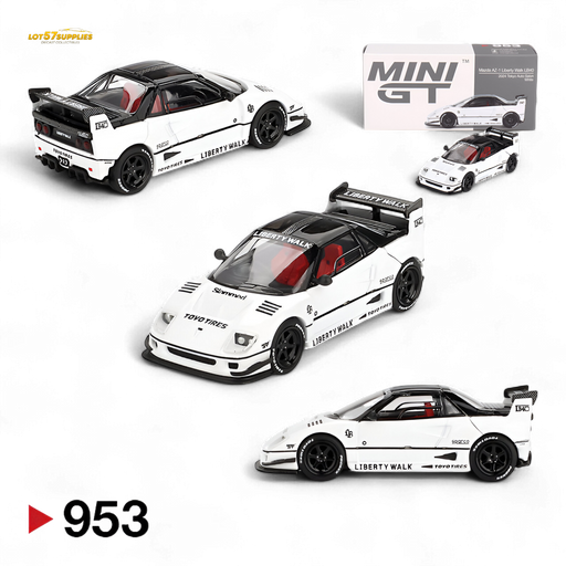 Mini-GT Mazda AZ-1 Liberty Walk LB40 White 1:64 - for just $19.99! 