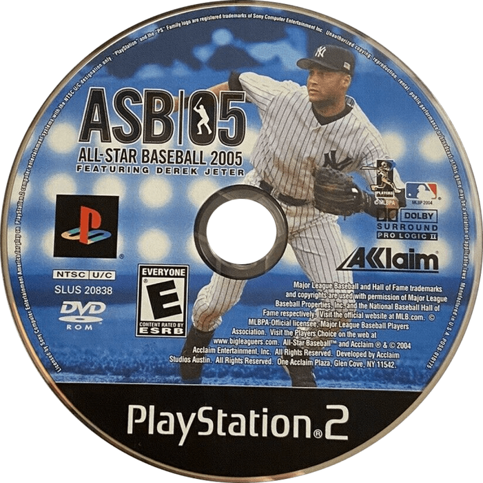 All-Star Baseball 2005 – PlayStation 2 (PS2) - for just $3.99! 