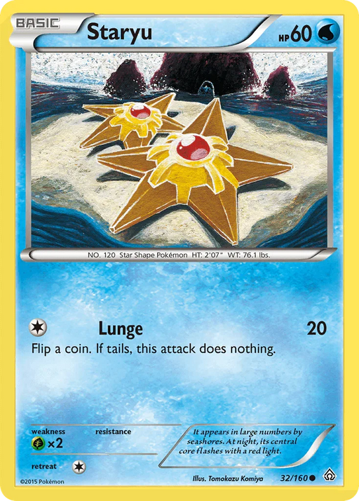 Staryu (32/160) [XY: Primal Clash] - for just $0.15! 