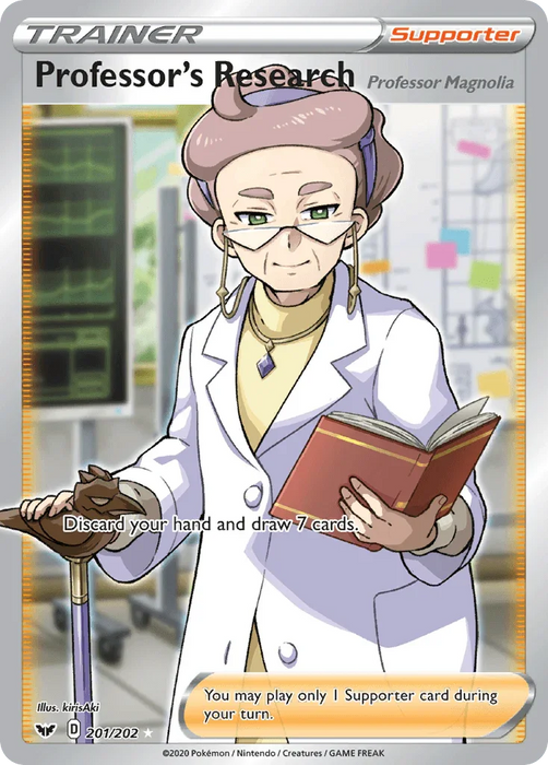 Professor's Research (201/202) (Professor Magnolia) [Sword & Shield: Base Set] - for just $1.70! 